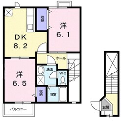 コスモエクセルの物件間取画像